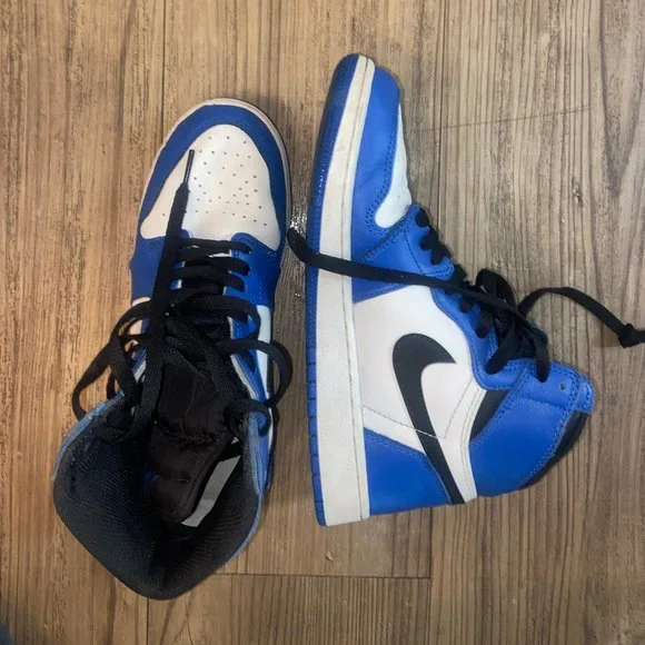 Air Jordan 1 Retro High OG BG 'Game Royal' (GS) EUR 40, Women's 9, Men's 7 - Picture 1 of 6